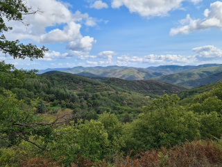 Panorama sur la montagne du Haut-Languedoc © Hérault Tourisme
