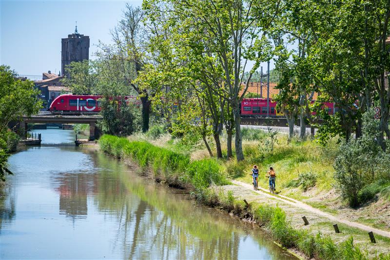 Vélotourisme et mobilités douces à agde