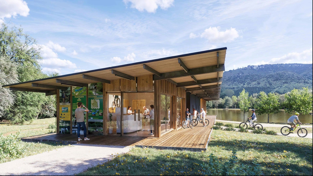 Projet Base de Loisirs Prade à Lunas-le-Château