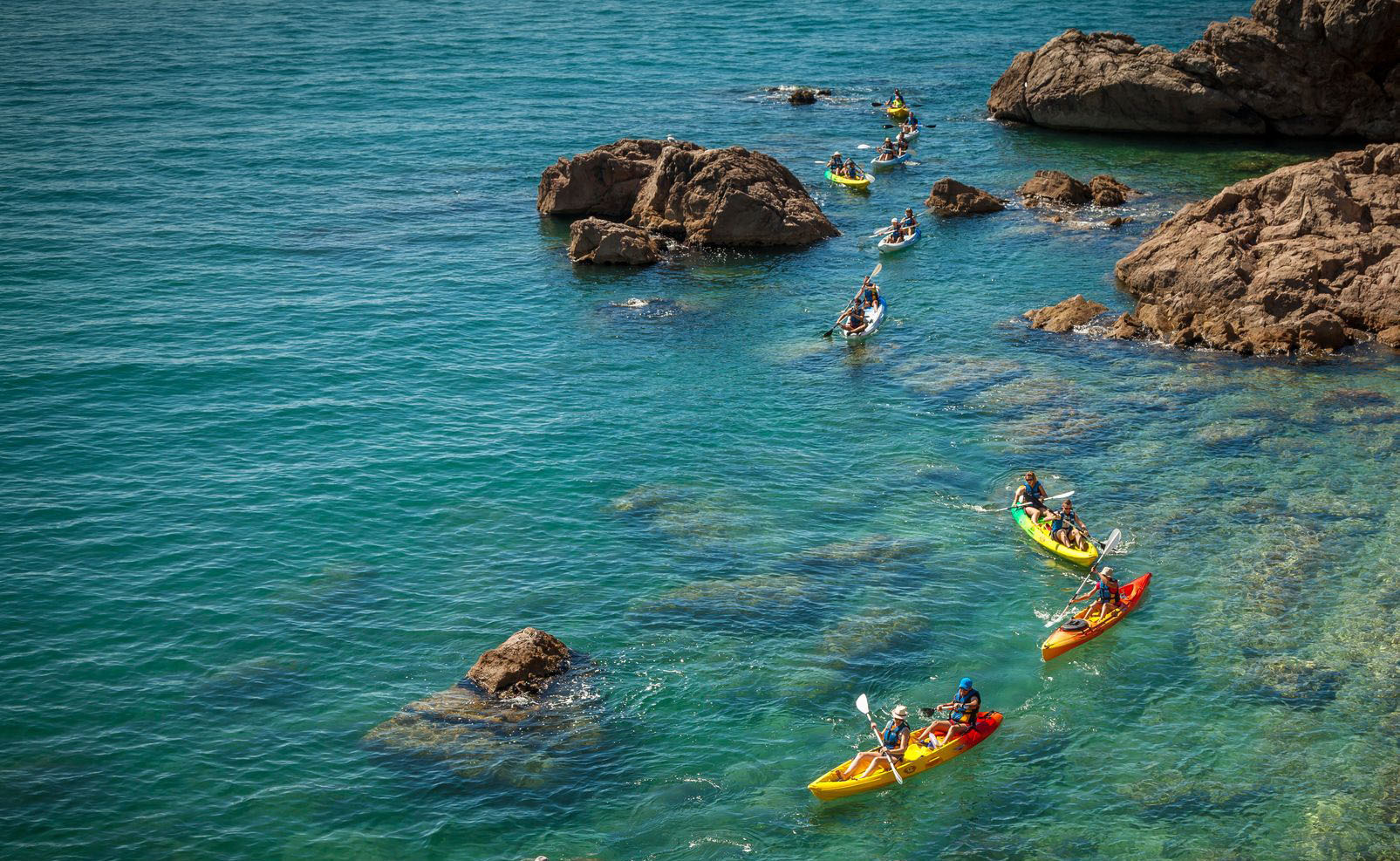 Kayaks à Sète